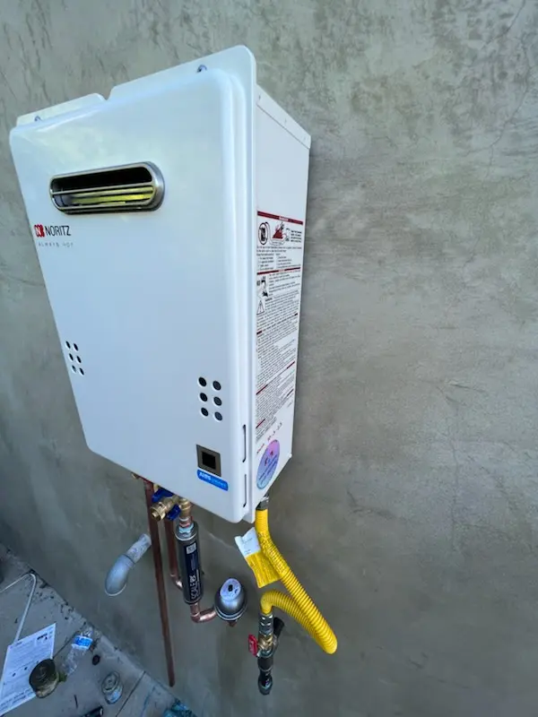 Tankless water heater installation for Higley Park homes